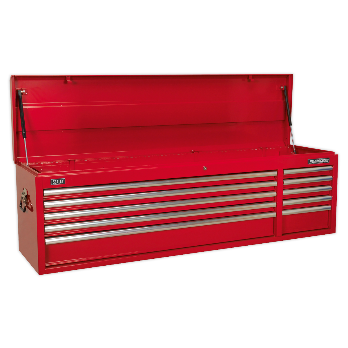 Sealey AP6610 10 Drawer Topchest with Ball-Bearing Slides - Red