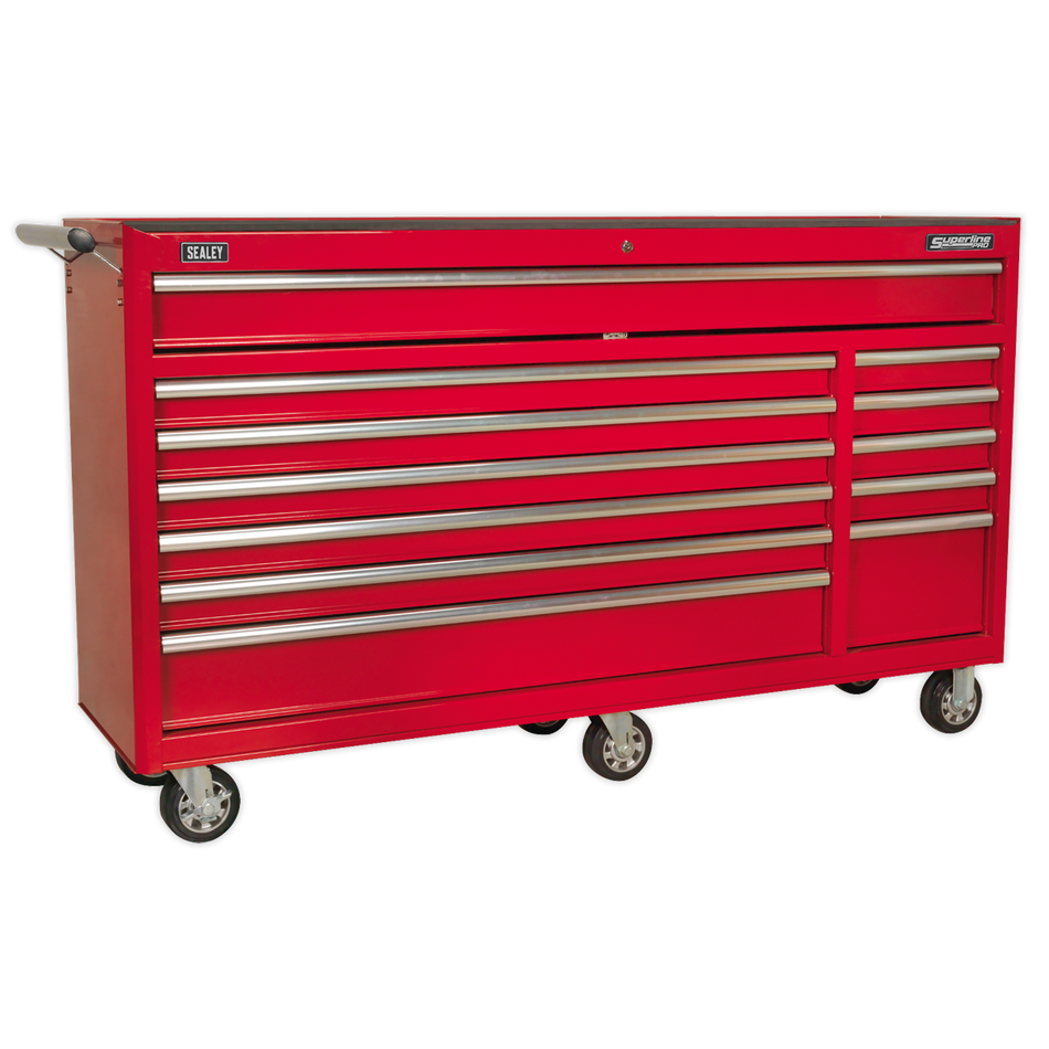 Sealey AP6612 12 Drawer Rollcab with Ball-Bearing Slides - Red