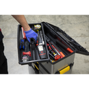 Sealey AP855 3 Compartment Mobile Stainless Steel/Composite Toolbox