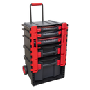 Sealey AP860 Professional Mobile Toolbox with 5 Removable Storage Cases