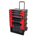 Sealey AP860 Professional Mobile Toolbox with 5 Removable Storage Cases