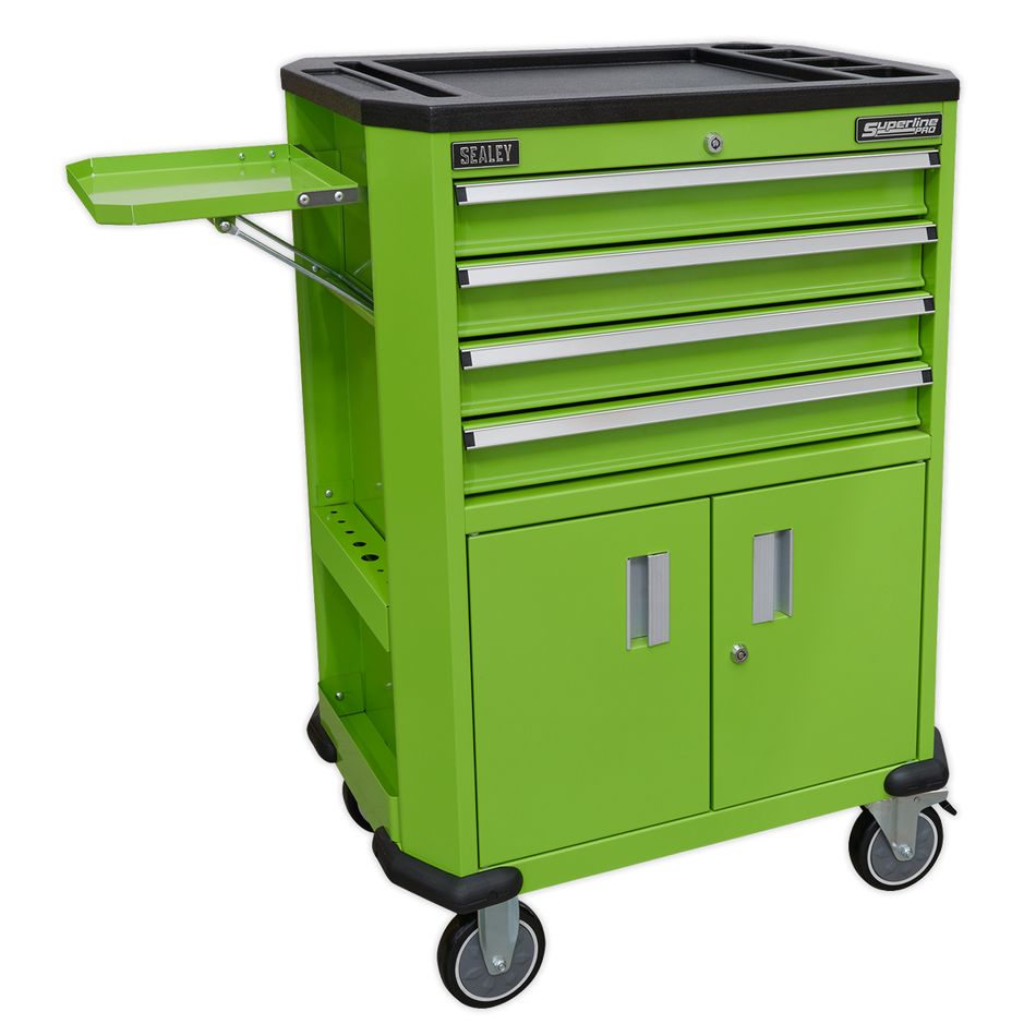 Sealey AP980MTHV 4 Drawer & 2 Door Cupboard Tool Trolley