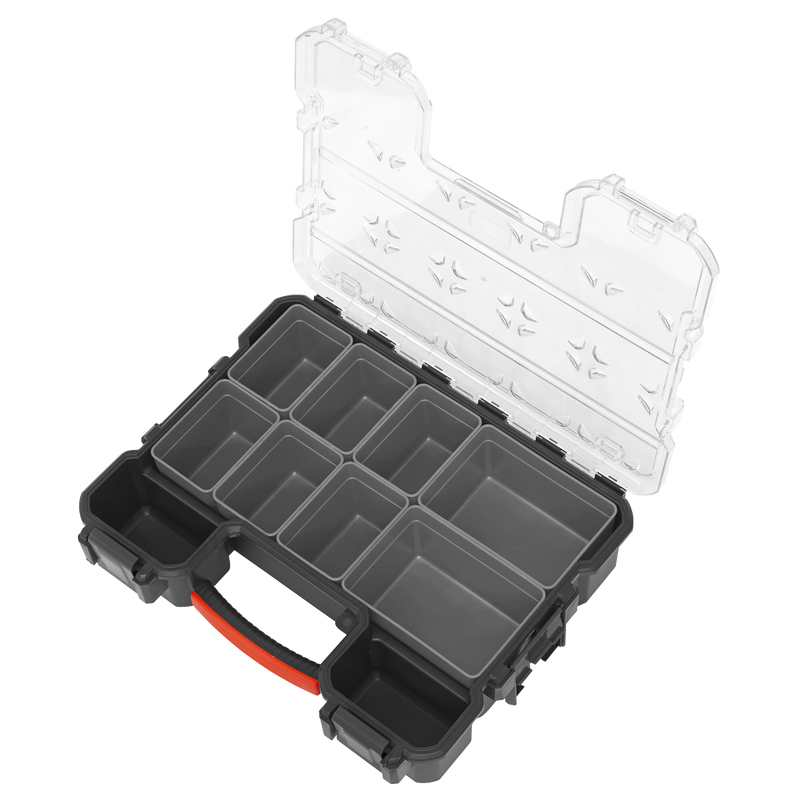 Sealey APAS10R Parts Storage Case with Fixed & Removable Compartments