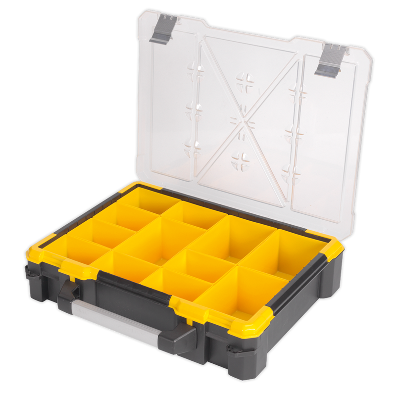 Sealey APAS12R Parts Storage Case with 12 Removable Compartments
