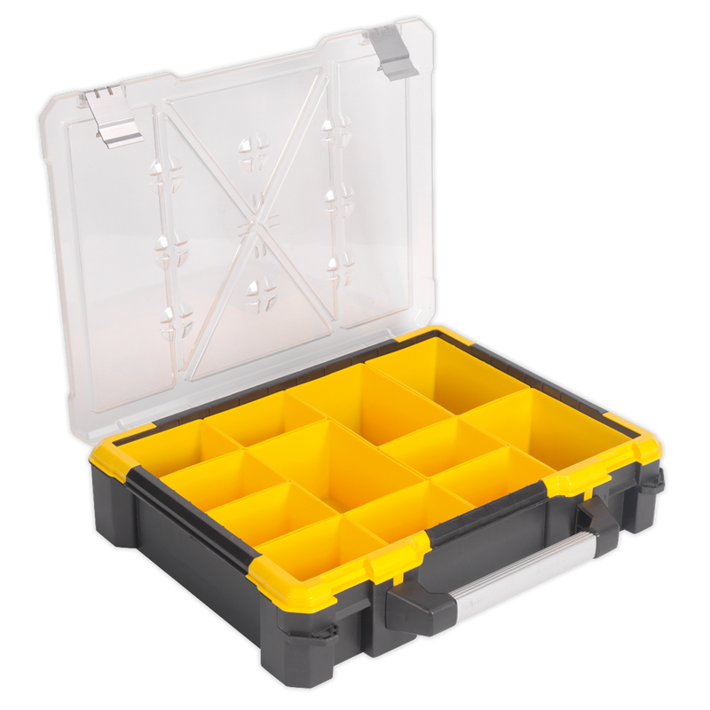 Sealey APAS12R Parts Storage Case with 12 Removable Compartments