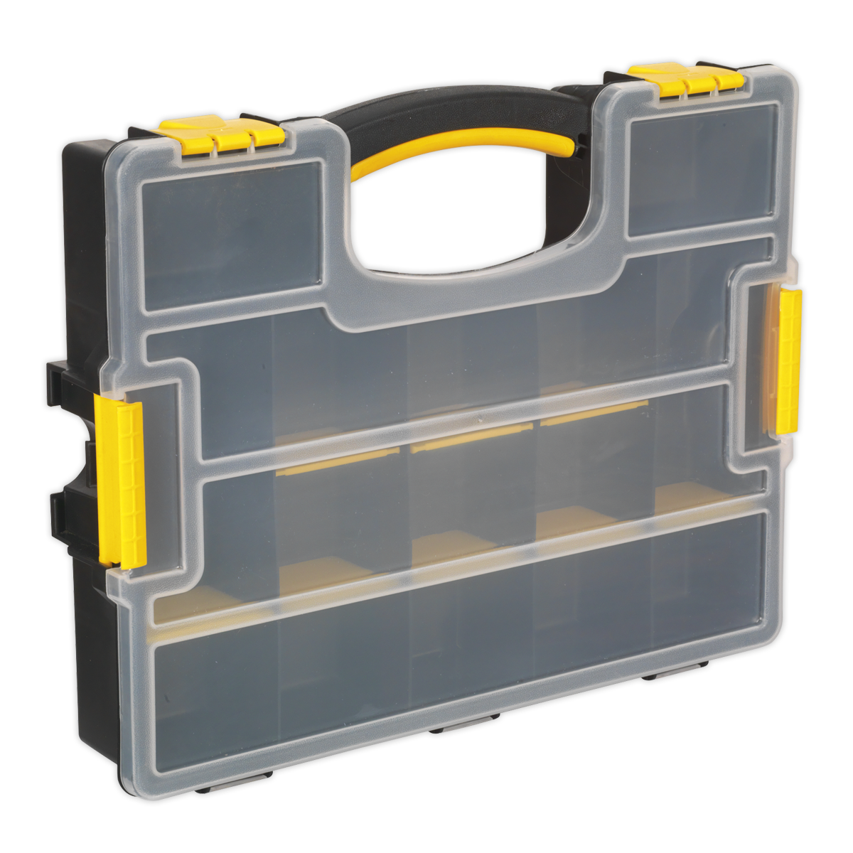 Sealey APAS15A Stackable Parts Storage Case with Removable Compartments