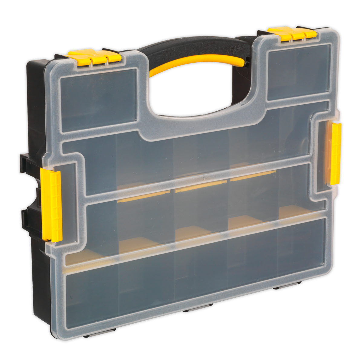 Sealey APAS15A Stackable Parts Storage Case with Removable Compartments