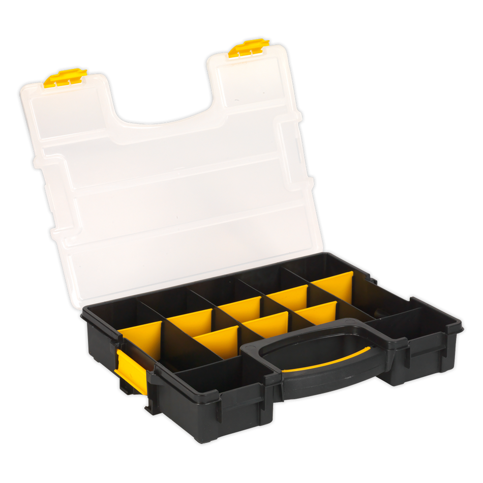 Sealey APAS15A Stackable Parts Storage Case with Removable Compartments