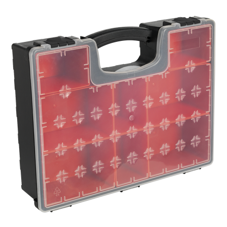 Sealey APAS3R Parts Storage Case with 8 Removable Compartments