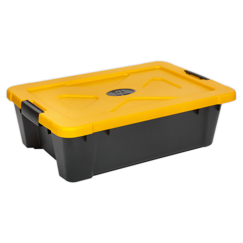 Sealey APB27 27L Composite Stackable Storage Box with Lid