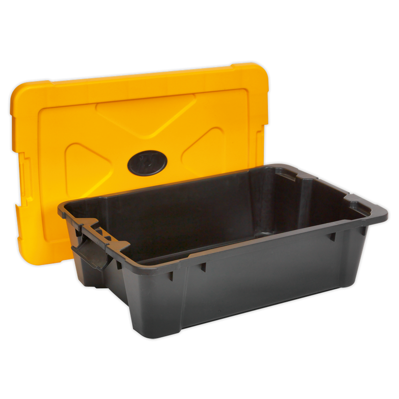 Sealey APB27 27L Composite Stackable Storage Box with Lid