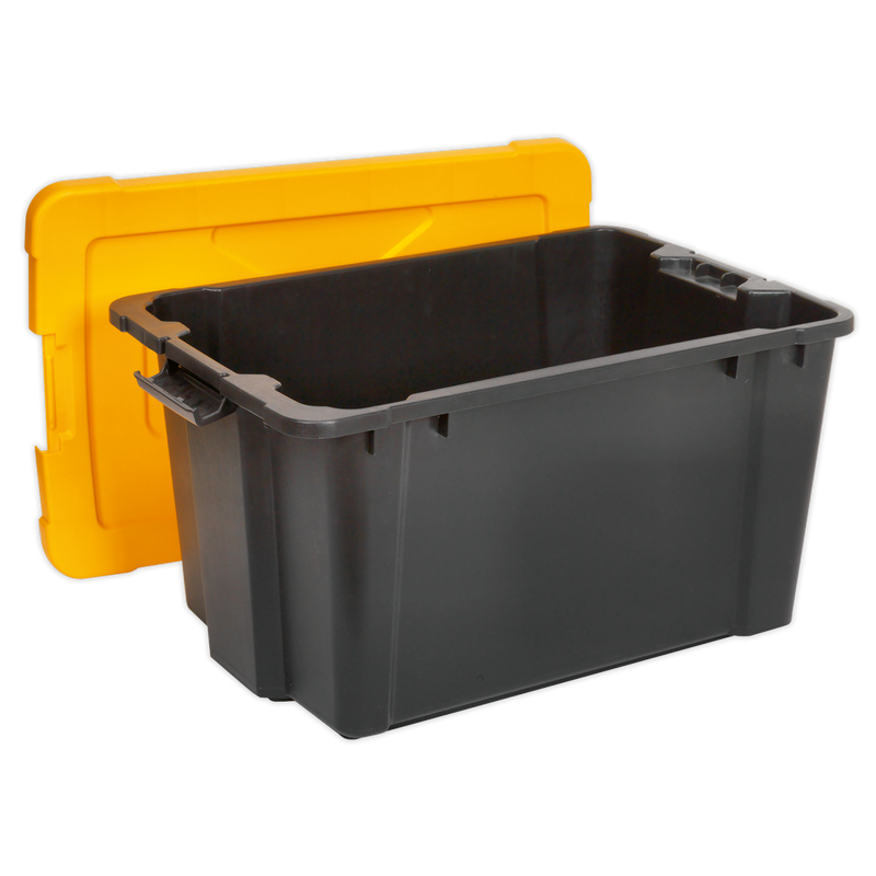 Sealey APB54 54L Composite Stackable Storage Box with Lid
