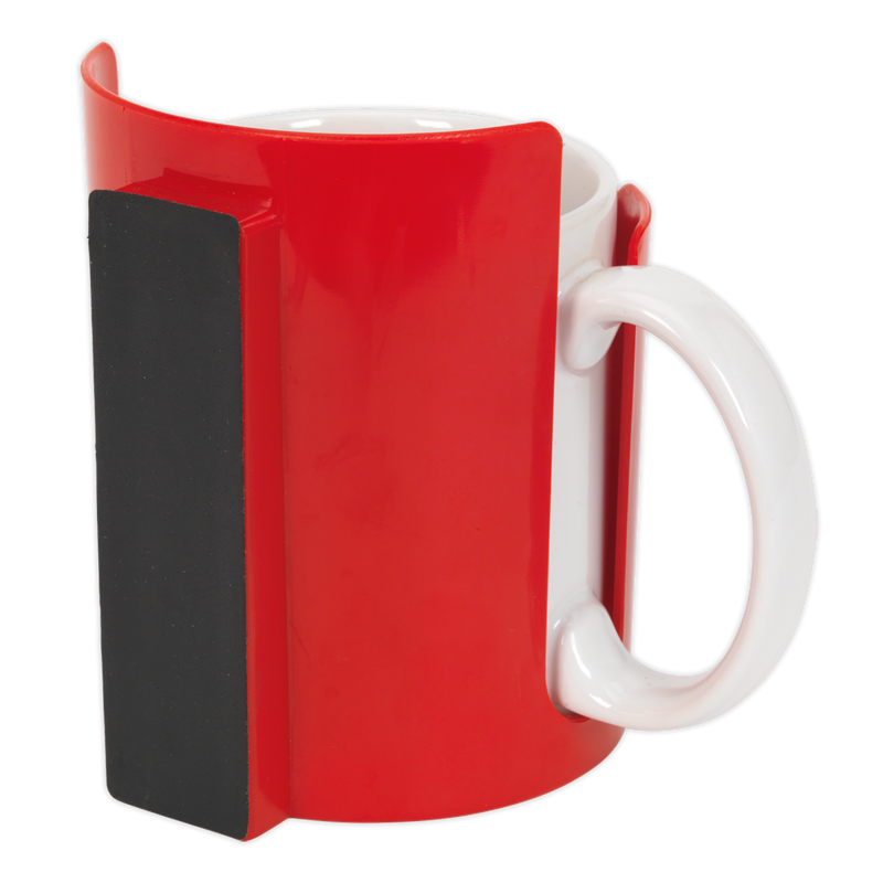 Sealey APCH Magnetic Cup/Can Holder - Red