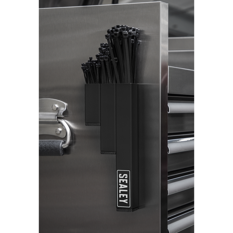 Sealey APCTHB Magnetic Cable Tie Holder - Black