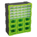 Sealey APDC39HV 39 Drawer Cabinet Box - Hi-Vis Green/Black