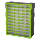Sealey APDC60HV 60 Drawer Cabinet Box - Hi-Vis Green/Black