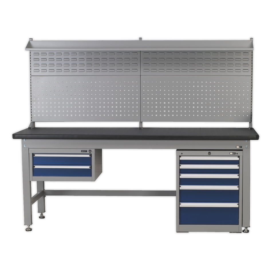 Sealey API1500COMB02 1.5m Complete Industrial Workstation & Cabinet Combo