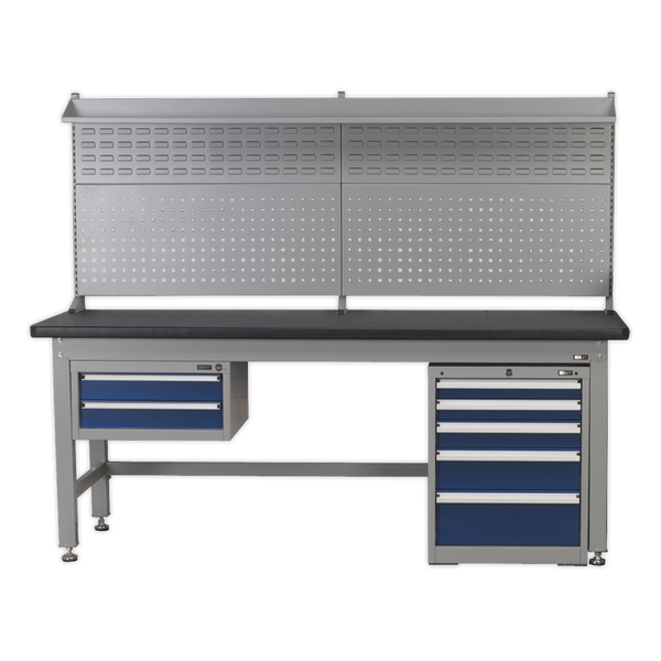 Sealey API1500COMB02 1.5m Complete Industrial Workstation & Cabinet Combo