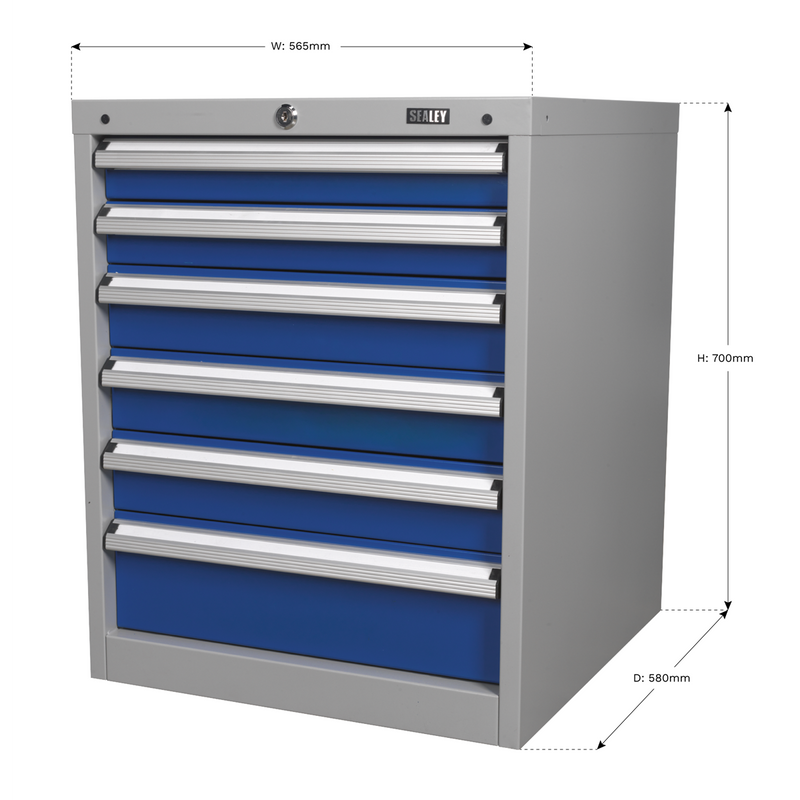 Sealey API5656 6 Drawer Industrial Cabinet