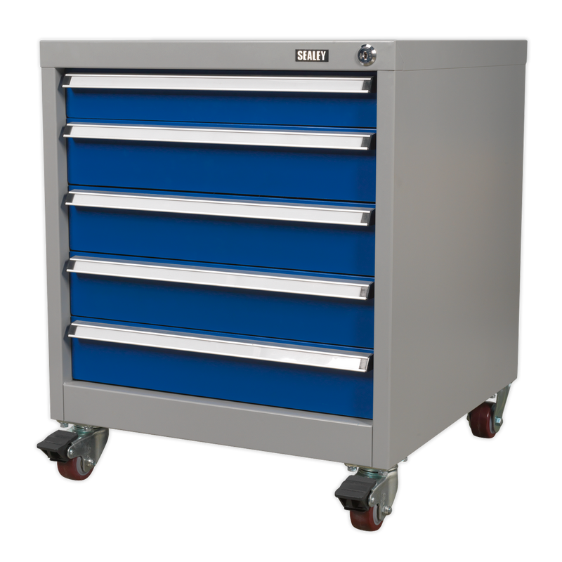 Sealey API5657A 5 Drawer Mobile Industrial Cabinet
