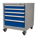 Sealey API5657B 5 Drawer Mobile Industrial Cabinet