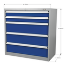 Sealey API9005 5 Drawer Industrial Cabinet