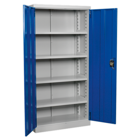 Sealey APICCOMBOF4 1800mm 4 Shelf Industrial Cabinet