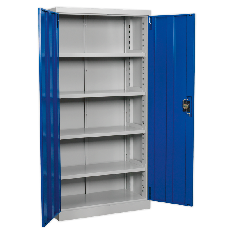 Sealey APICCOMBOF4 1800mm 4 Shelf Industrial Cabinet