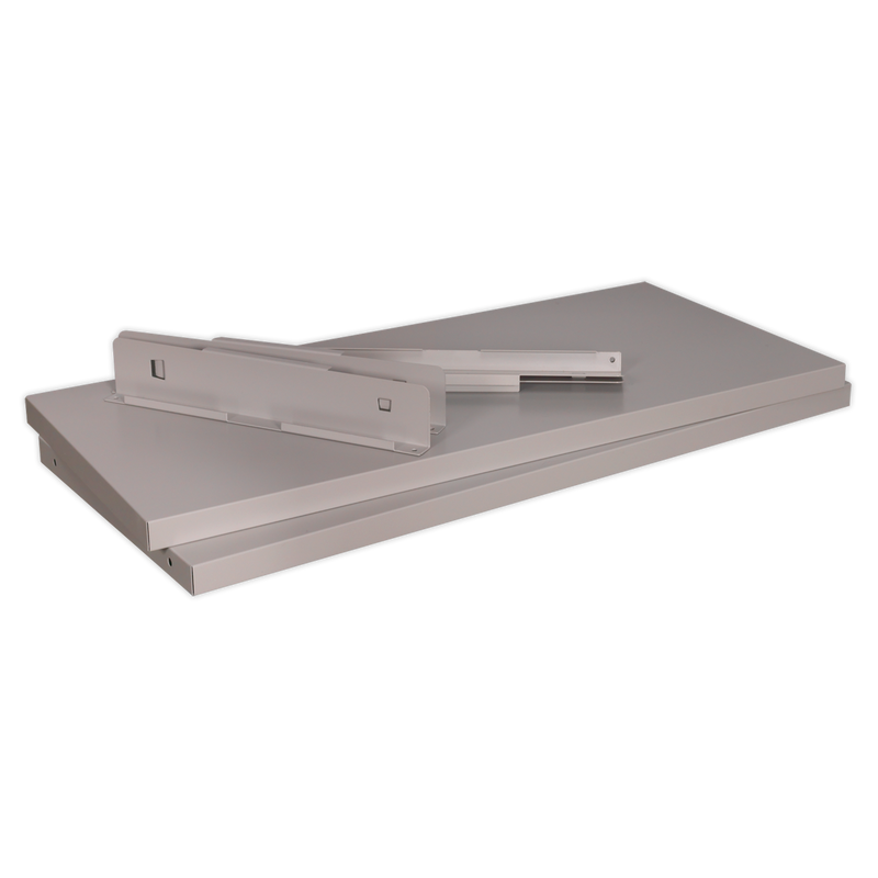 Sealey APICS2 Shelf for Industrial Cabinets - Pack of 2
