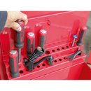 Sealey APLHT Side Cabinet for Long Handle Tools - Red