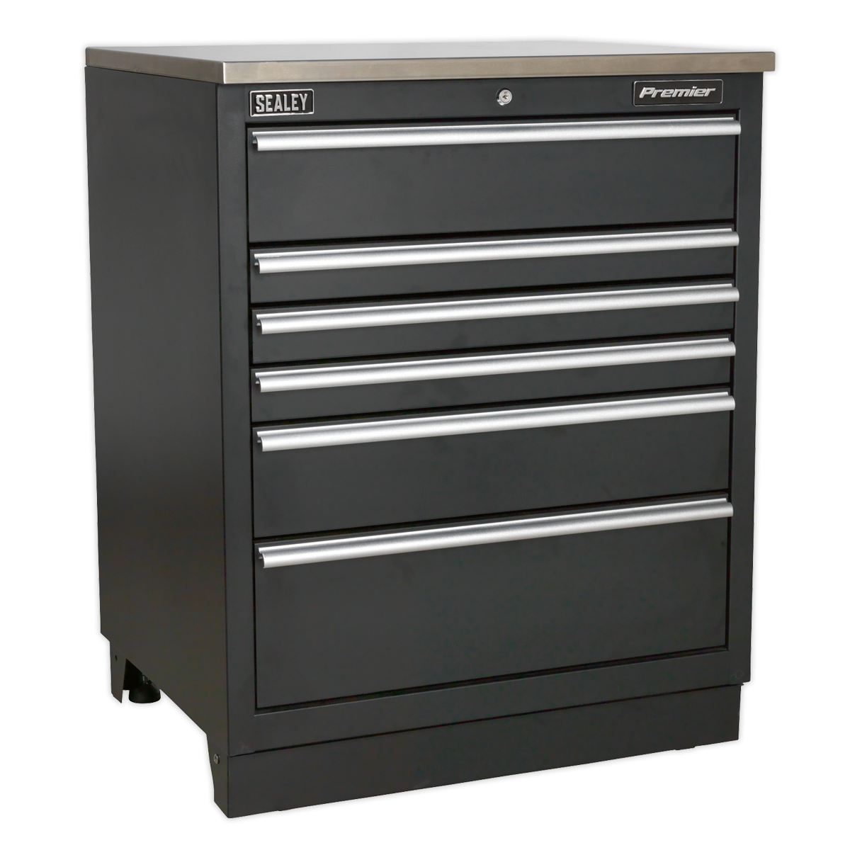 Sealey APMS03 6 Drawer 775mm Heavy-Duty Modular Floor Cabinet