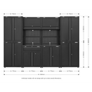 Sealey APMS10HFP 10pc Garage Storage System