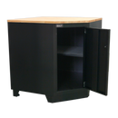 Sealey APMS15 930mm Heavy-Duty Modular Corner Floor Cabinet
