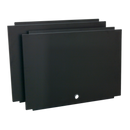 Sealey APMSCOMBO6SS Premier 1.7m Corner Storage System - Stainless Worktop