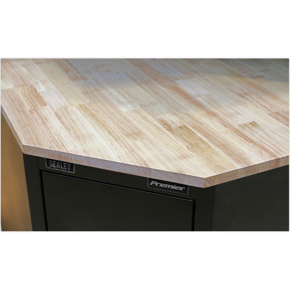 Sealey APMS18 930mm Hardwood Corner Worktop