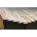 Sealey APMS18 930mm Hardwood Corner Worktop