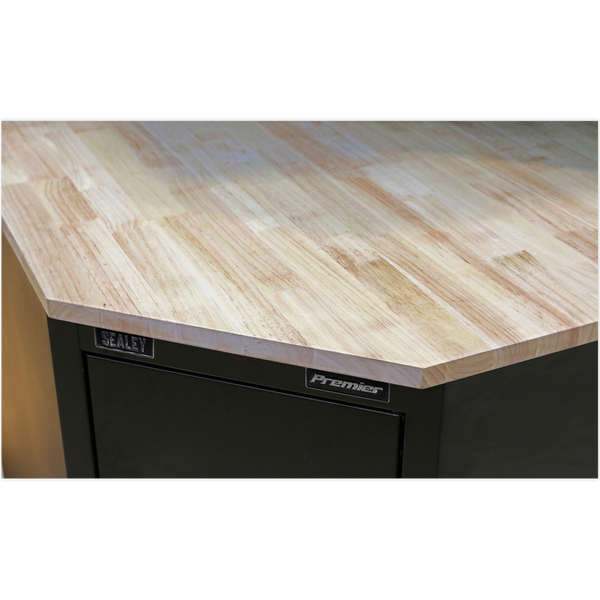 Sealey APMS18 930mm Hardwood Corner Worktop