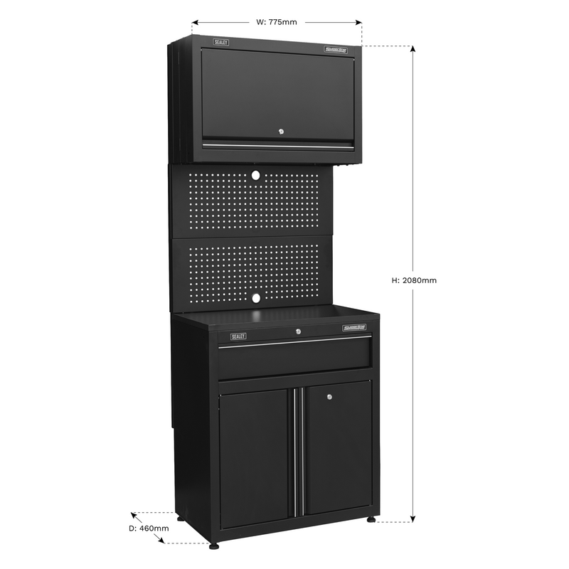 Sealey APMS2HFPD Modular Base & Wall Cabinet with Drawer