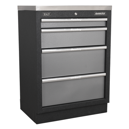 Sealey APMS51 680mm 4 Drawer Modular Floor Cabinet