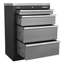 Sealey APMS51 680mm 4 Drawer Modular Floor Cabinet