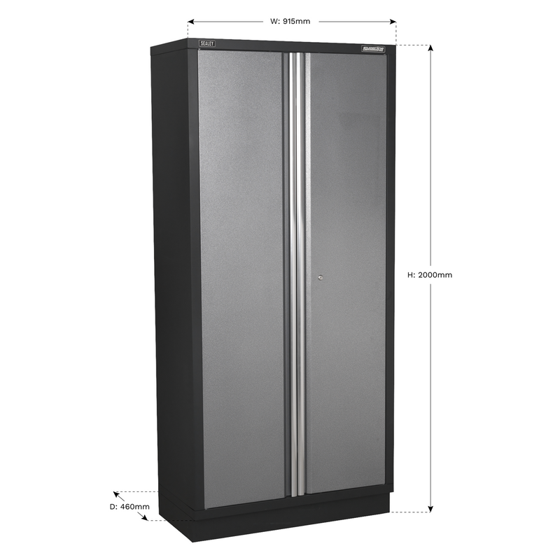 Sealey APMS56 915mm Full Height Modular 2 Door Floor Cabinet