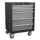 Sealey APMS58 650mm 5 Drawer Modular Mobile Cabinet