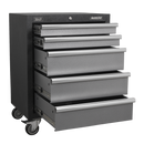 Sealey APMS58 650mm 5 Drawer Modular Mobile Cabinet