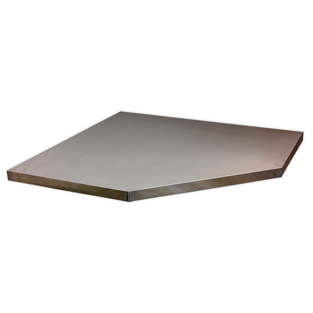 Sealey APMS60SS 865mm Stainless Steel Worktop for Modular Corner Cabinet