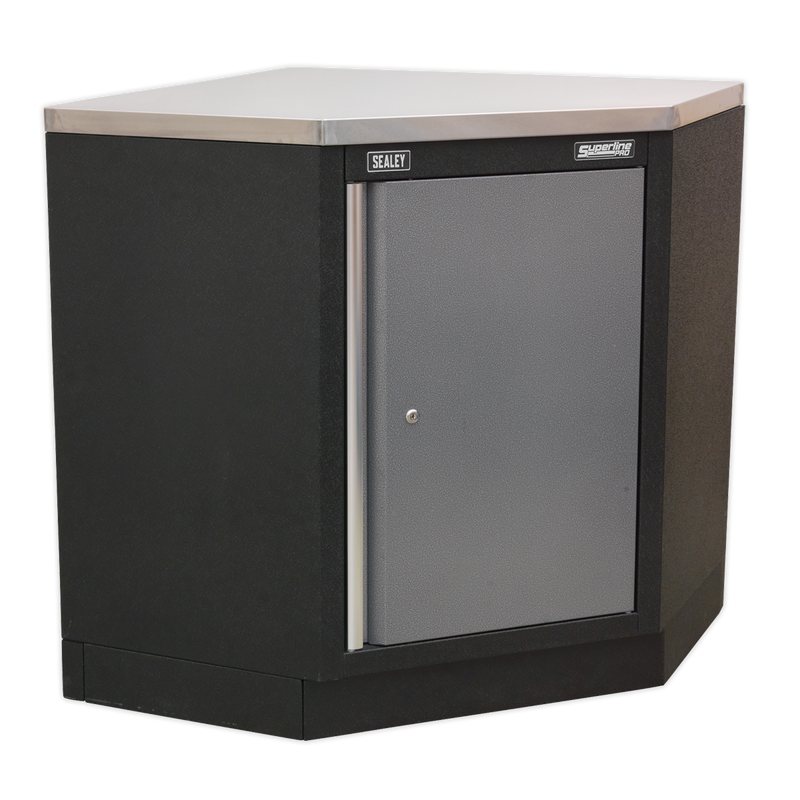 Sealey APMS60 865mm Modular Corner Floor Cabinet