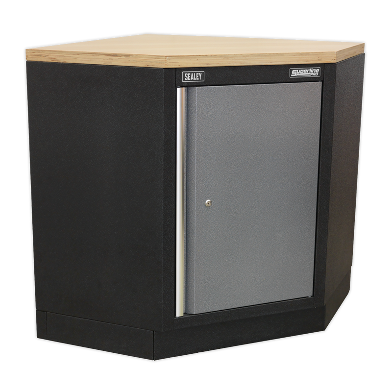Sealey APMS60 865mm Modular Corner Floor Cabinet