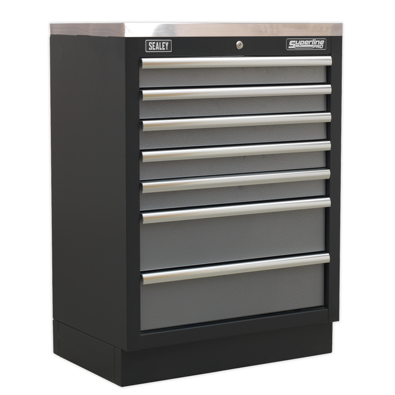 Sealey APMSSTACK07SS Superline Pro 2.0m Storage System - Stainless Worktop