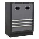 Sealey APMSSTACK16W Modular Storage System Combo - Pressed Wood Worktop