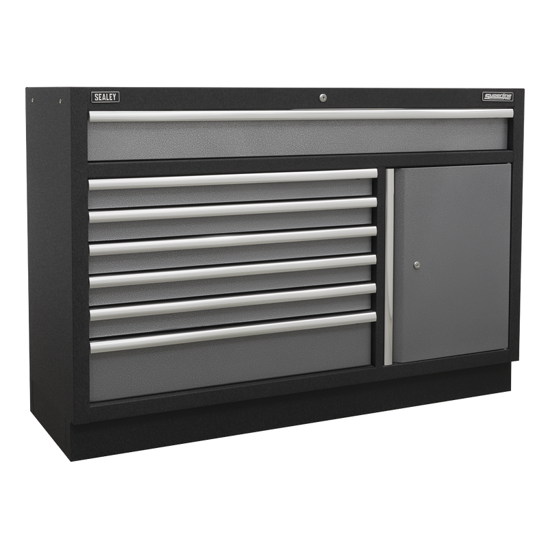 Sealey APMSSTACK14SS Modular Storage System Combo - Stainless Steel Worktop