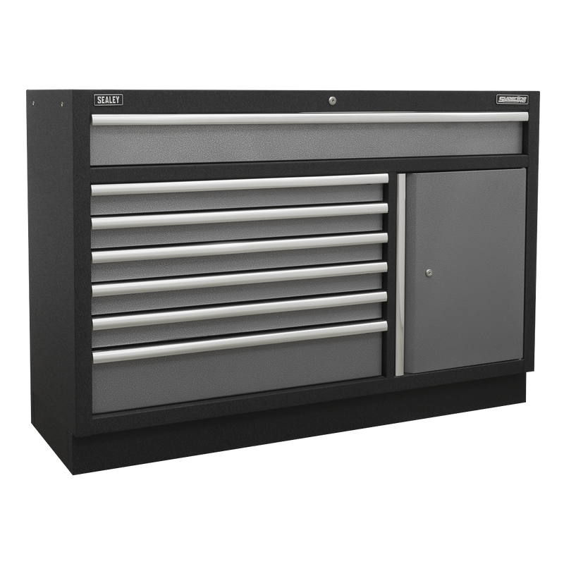 Sealey APMSSTACK15SS Modular Storage System Combo - Stainless Steel Worktop